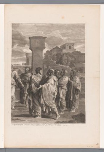 Christ Giving the Keys to Peter (right part)