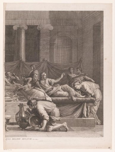 Christ in the House of Simon in Bethany (right part)