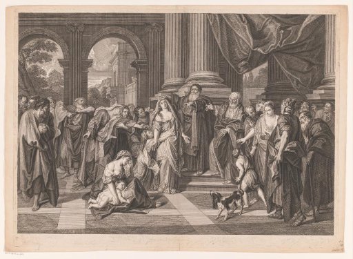 Susanna accused by the elders