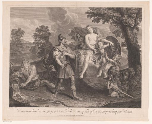 Venus Presents Aeneas with His Armour