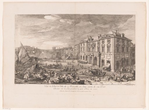 Victims of the Plague in the Harbour of Marseille