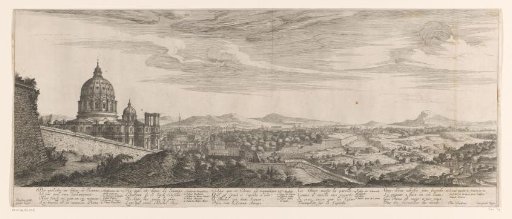 View of Rome from the Monte Vaticano