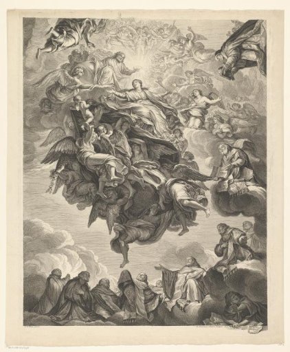 Triumph of Mary over Heresy (upper part)