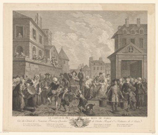Carnival in the Streets of Paris