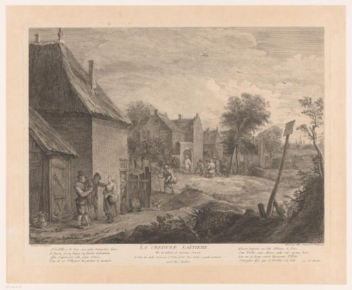 Travellers with Donkeys and a Farrier at a Forge