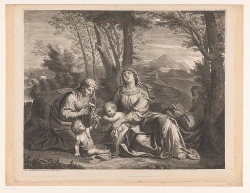 Holy Family with John and Elizabeth