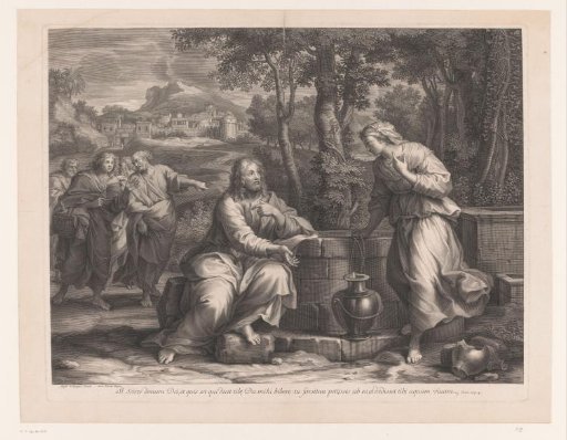 Christ and the Samaritan woman at the well