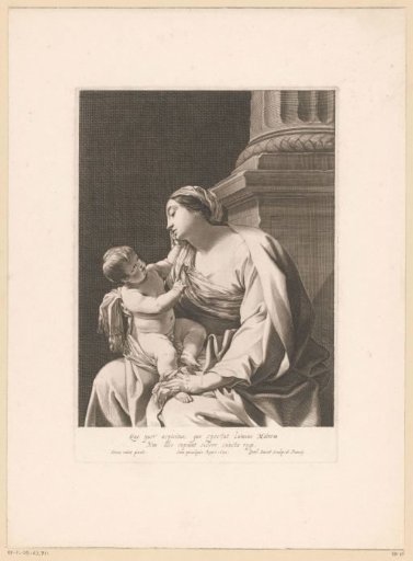 Virgin and Child at the Foot of a Column