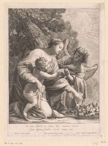 Virgin and Child with an Angel