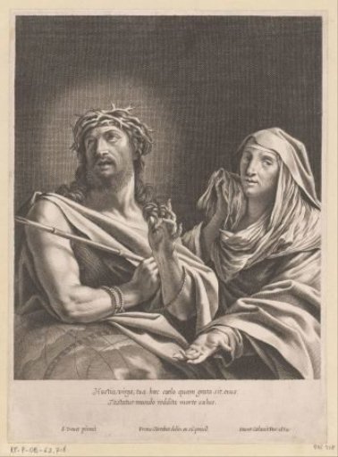 Christ as Man of Sorrows and Mary as Mater Dolorosa