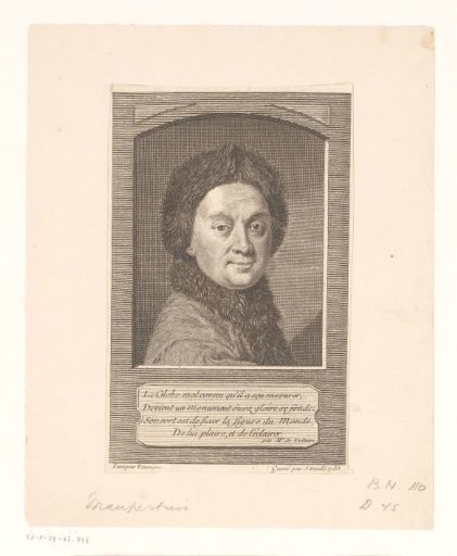 Portrait of Pierre-Louis de Maupertuis