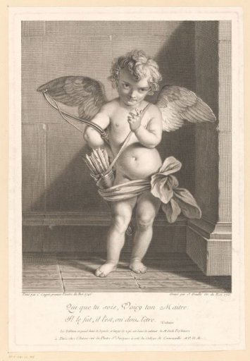 Cupid with Arrow and Bow