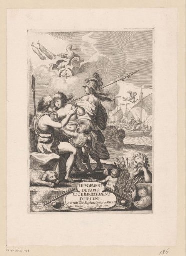Judgement of Paris and the Abduction of Helen of Troy