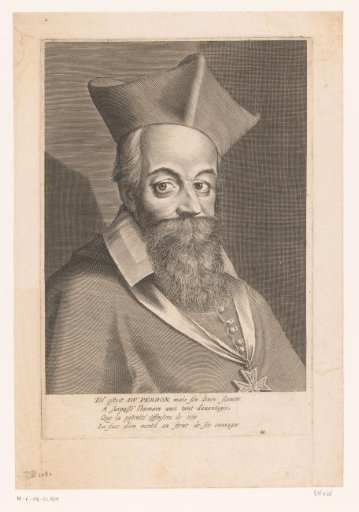 Portrait of Jacques Davy Duperron