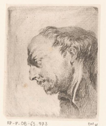 Head of a Balding Man