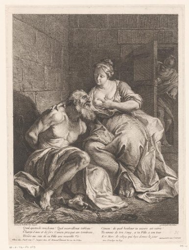 Cimon Fed by Pero (Caritas Romana)