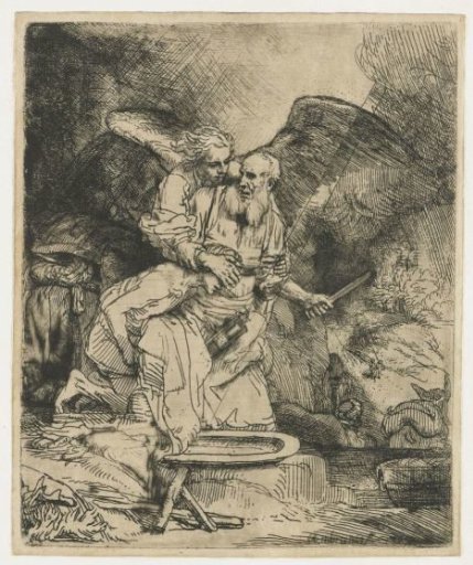 The sacrifice of Abraham