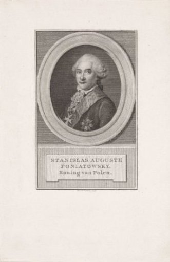 Portrait of Stanislaus II Augustus Poniatovski, King of Poland