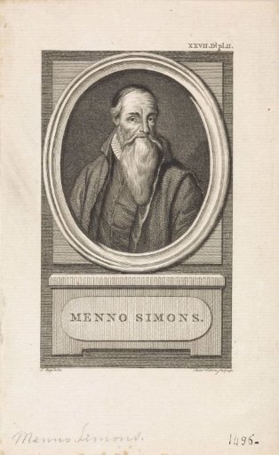 Portrait of Menno Simons