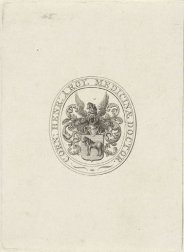 Coat of arms of Cornelius Henricus à Roy
