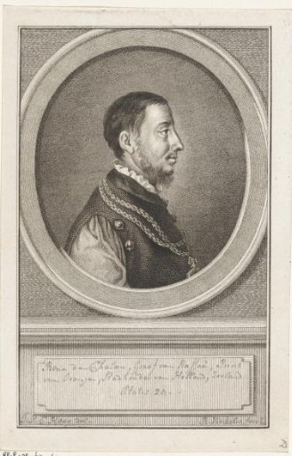 Portrait of René van Châlon, Prince of Orange