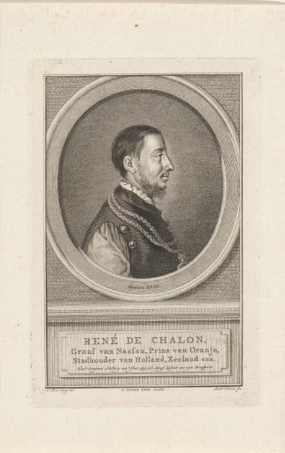 Portrait of René van Châlon, Prince of Orange
