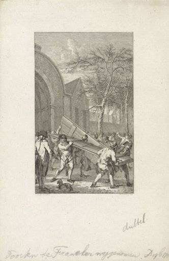 Removal of the Doors of the City Gate at Franeker, 1788