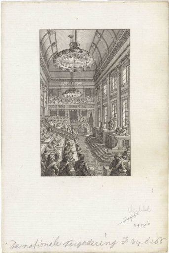 First National Assembly in The Hague, 1796