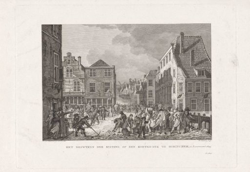 Residents of Gorinchem During the Flood, 1809