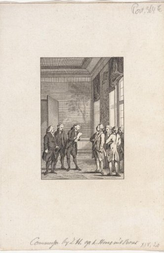 Commission before the king, 1781
