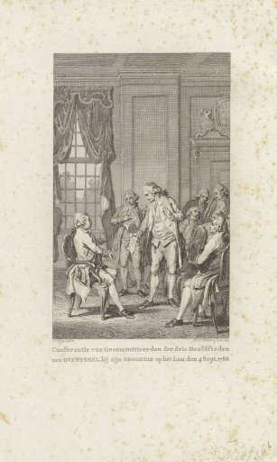 Consultation between the Prince and the Commissioners of Overijssel, 1786
