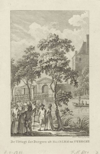 Haarlem Citizens Marching towards Utrecht, 1786