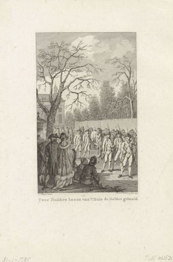 Removal of Cannons from the Huis de Gelder, 1785