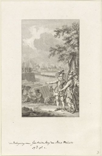 Maurice at the Siege of Geertruidenberg, 1593