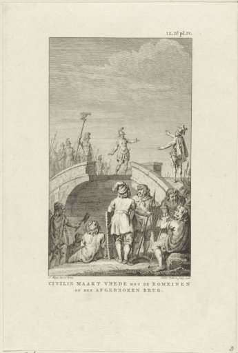 Civilis and Cerialis Negotiate on the Broken Bridge, 69-70
