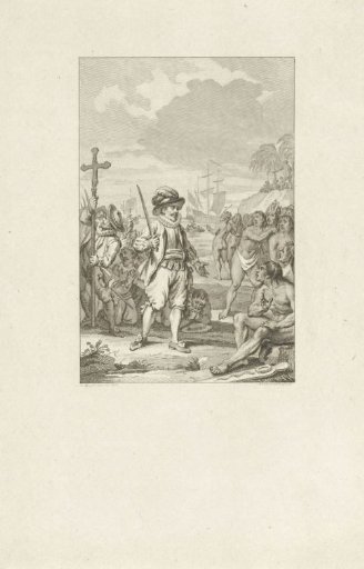 Christoffel Columbus Arrives in America