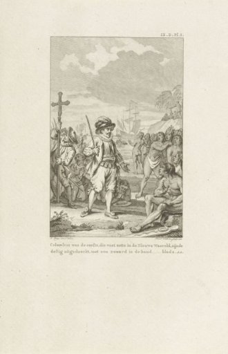 Christoffel Columbus Arrives in America