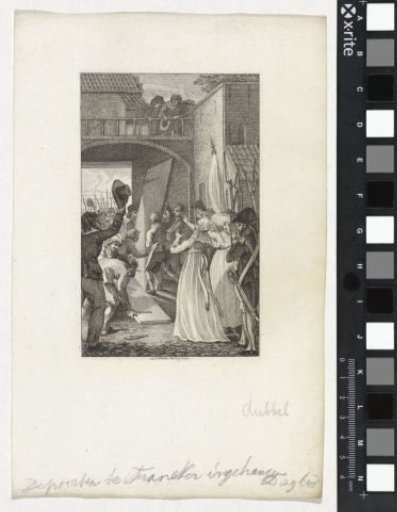 Reinstallation of the Doors of the City Gate of Franeker, 1795
