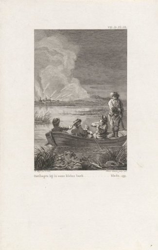 Stanislaus Leszczyński, King of Poland, Flees in a Boat from Danzig