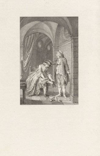 Earl of Nithsdale Exchanges Clothes with His Wife to Escape from Prison