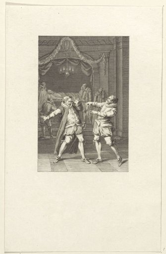 Duke of Sully at the Corpse of Henry IV