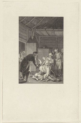 Mahmud of Ghazni Kills a Turkish Man in a House