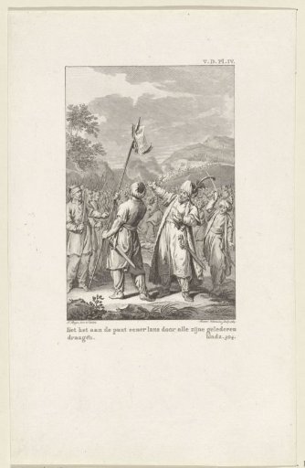 Murad II Pins a Peace Document to a Lance during the Battle of Varna