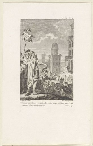 Titus Weeps upon Seeing the Destroyed Jerusalem