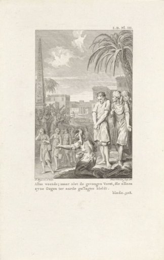 Psammetichus III captured by Cambyses II