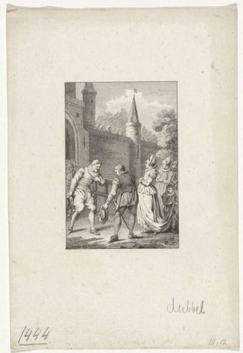 Arrival of Isabella in Haarlem, 1444