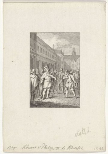 Arrival of Philip II of Spain in Brussels, 1555