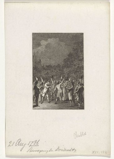 Unrest in Dordrecht, 1786