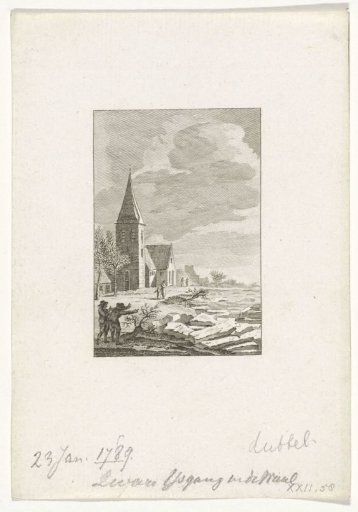 Drifting ice on the Waal, 1789