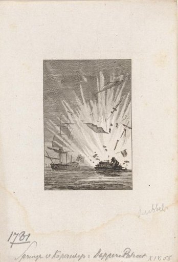 Sinking of the Hague privateer de Dappere Patriot, 1781
